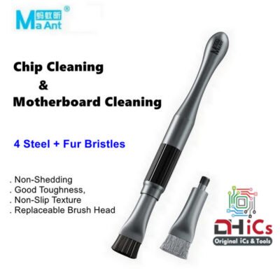 iC & Board Cleaning Brush Steel + Fur Maant MY-102