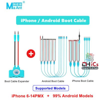 Maant iPhone / Android Boot Cable For iPhone 6-14PMX + 99% Android Models