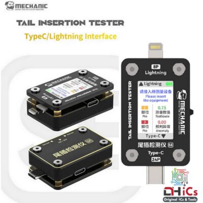 MECHANIC Tail Insertion Tester Type C + Lightning