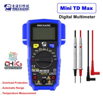 MECHANIC Mini TD Max Digital Multimeter With Temperature Measurement