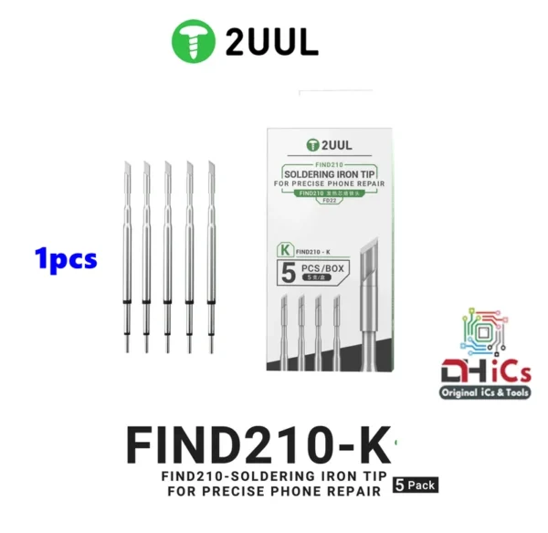 2UUL C210-K Bit For C210 Soldering Iron (1pcs)