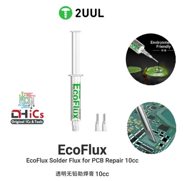 2UUL SC11 EcoFlux Solder Flux for PCB Repair 10cc