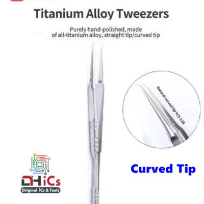 Titanium Alloy Curved Tweezer YCS-11B