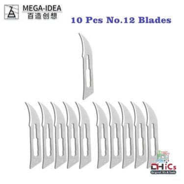 10 Pcs No.12 Repair Blade Set Mega Idea