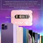 R-SIM18 Dual-Chip CPU Unlocking Card For Phone14 Series 5G Version iOS16 Easy Operation Unlocking