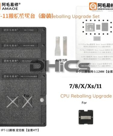 AMAOE Upgrade Kit For CPU Reballing Suppot For 7/8/X/Xs/11