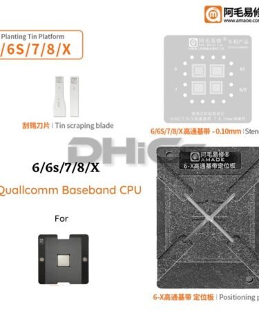 AMAOE Upgrade Kit For CPU Reballing Suppot For 6/6s/7/8/X