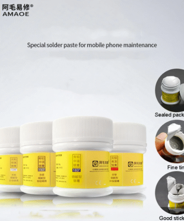 Solder Paste Silver/Lead-Free AMAOE M9  217*C  50g