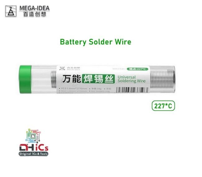Mega-idea Battery Soldering Wire 227*C  Without Lead