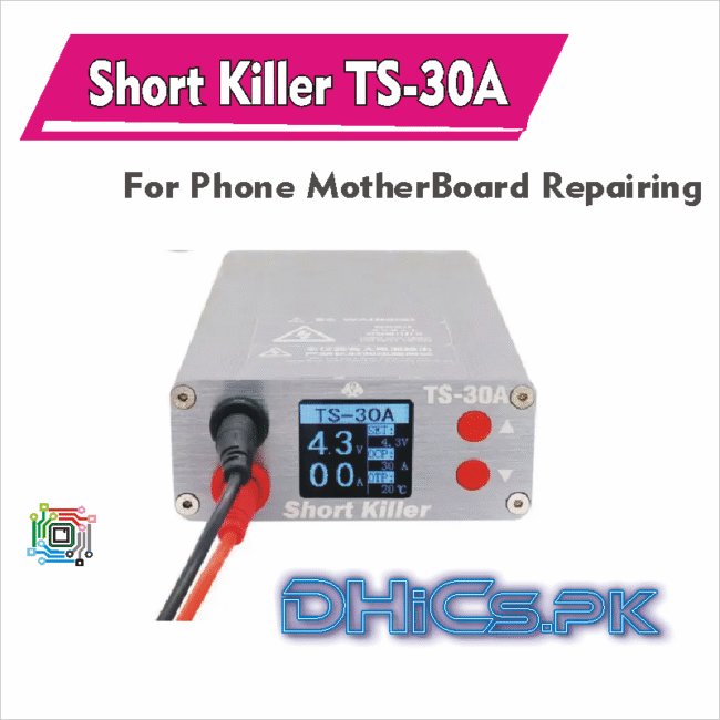 OSS TEAM TS-30A (30 Amperes) Short Killer PCB Short Circuit Fault Detector Box