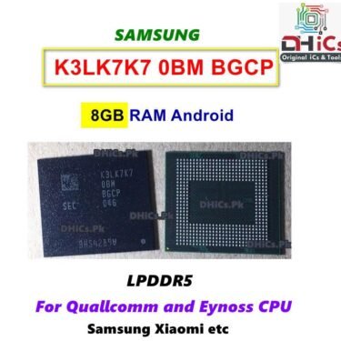 K3LK7K7 BGCP Samsung 8G LPDDR5 RAM For Qualcomm and Exynoss CPU (Need to Reball) Amazon Lot ic