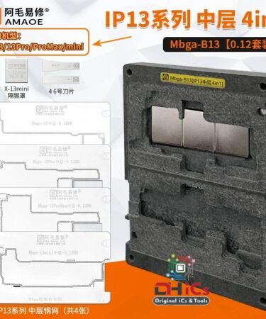 iPhone 13 Series Middle Layer Magnetic Reballing Fixture MBGA B13