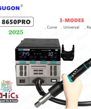 SUGON 8650Pro 1300W 2025 Professional Rework Station Heat Gun