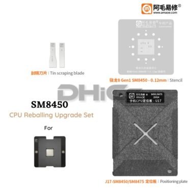 AMAOE Upgrade Kit For CPU Reballing Support SM8450 For Xiaomi 12/12 Pro Etc