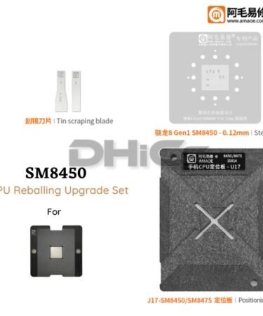 AMAOE Upgrade Kit For CPU Reballing Support SM8450 For Xiaomi 12/12 Pro Etc