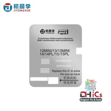 JTX Screen iC Reballing Stencil For iPhone 12mini/13/13mini/14/14PL/15/15PL
