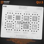 QU3 Stencil For Qualcomm CPU MSM7225A, MSM8928, MSM8940, SDM660, MSM8909, MSM8928, MSM8952, MSM8612