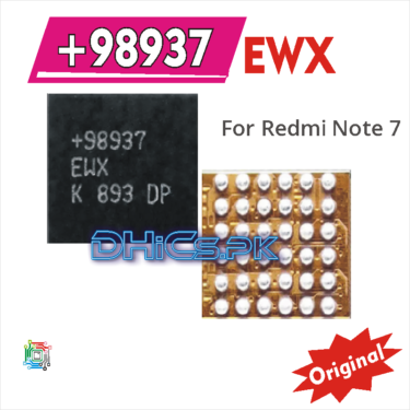98937 100% Original iC MAX +98937 Audio IC For Redmi Note 7