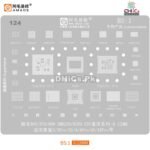 BS1 Stencil For Qualcomm CPU SM8350, SM8250 CPU, Ram, SSD, SDX55M