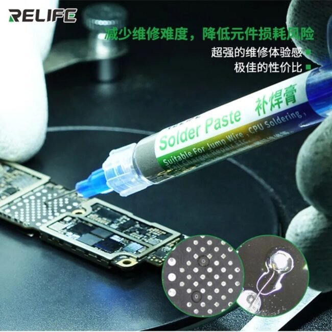 Solder Paste 138*C  RELIFE RL-405 - Image 2