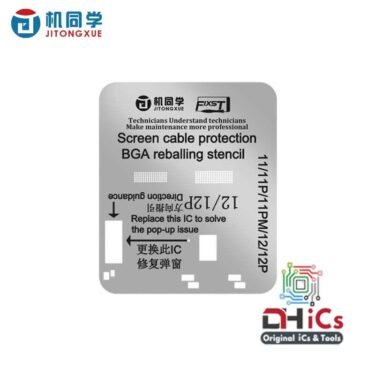 JTX Screen iC Reballing Stencil For iPhone 11/11P/11PM/12/12P