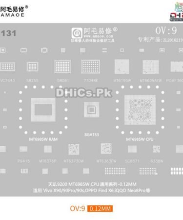 OV9 Stencil For MT6985W CPU + RAM