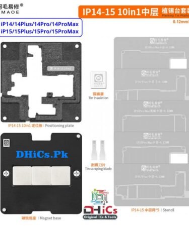 IP14-15 (10 in 1) Middle Layer Magnetic Reballing Fixture