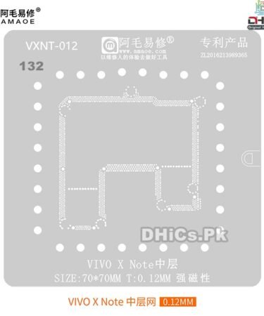 VIVO X Note Middle Layer Stencil