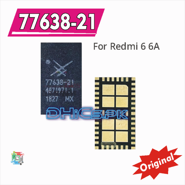 77638-21 100% Original Netwok, RF/PA iC For Redmi 6 6A Network IC Samsung S9 Power Amplifier iC Chip