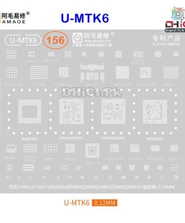 U-MTK6 Stencil For MTK CPU MT6885Z, 6889Z, 6891Z, 6893Z, 6855V