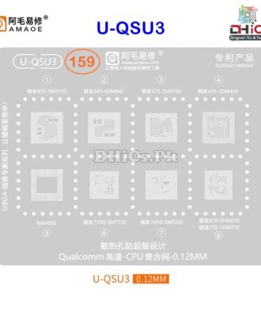 U-QSU3 For Qualcomm CPU SM8150, SDM845, SM6150,SDM439, SM7150, SM7250, SDM670, SDM710