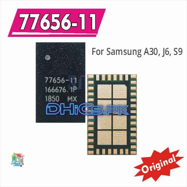 77656-11 100% Original Netwok, RF/PA iC  FOR SAMSUNG A30, J6, NOTE8, S9 and Many More Phones
