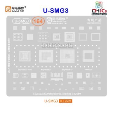 U-SMG3 Stencil For Exynos CPU Exynos9820, 9810, 850, 3830