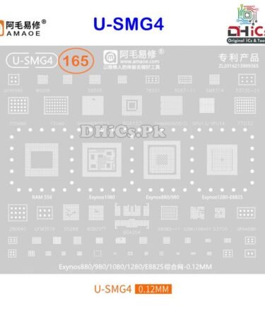 U-SMG4 Stencil For Exynos CPU Exynos880, 980, 1080, 1280, E8825