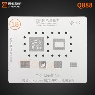AMAOE Q888 Stencil For Qualcomm Snapdragon 888 CPU