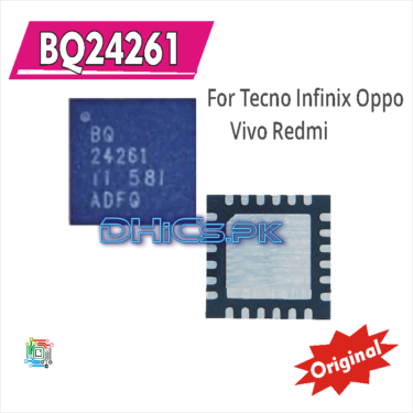 BQ24261 100% Original Charging iC Chip For Redmi NOTE 3, Tecno, Infinix, Oppo