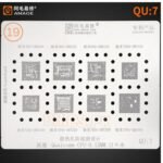 AMAOE QU7 Stencil For Qualcomm CPU SM4250, 6125, 6115, 7125, 7150, 7225, 7250, SM7350
