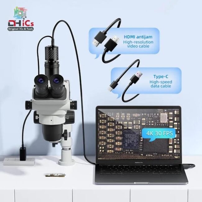 Qianli Mega Idea CX60 Real 4K Industrial Microscope Camera - Image 3