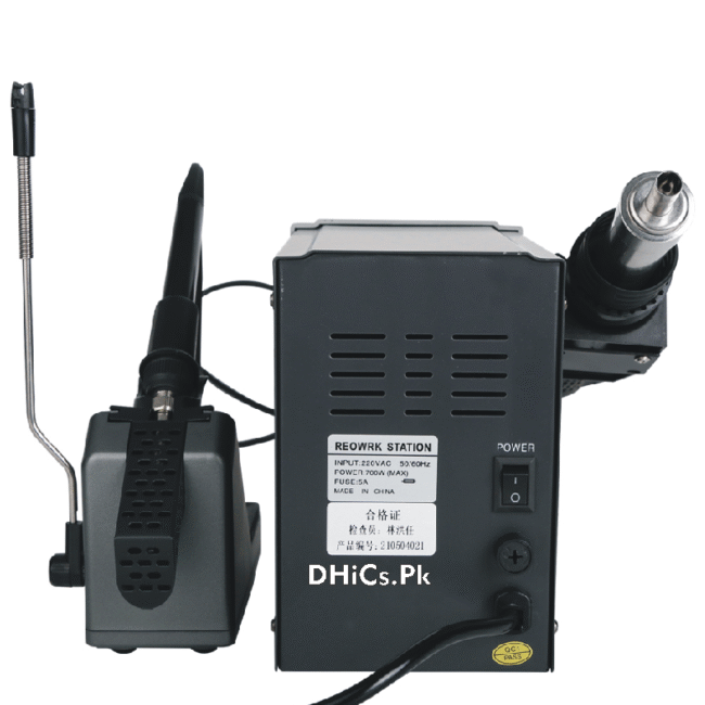 SUGON 8596D Soldering Station 110v/220v LED Digital Soldering Iron + Desoldering Rework Station BGA Hot Air Gun - Image 2
