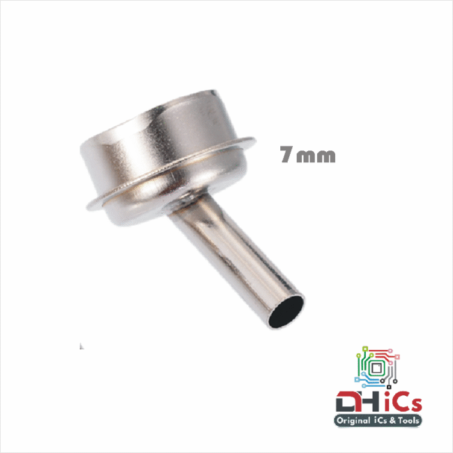 7mm Curved Angle Welding Nozzle For Quick 861DW - Image 2