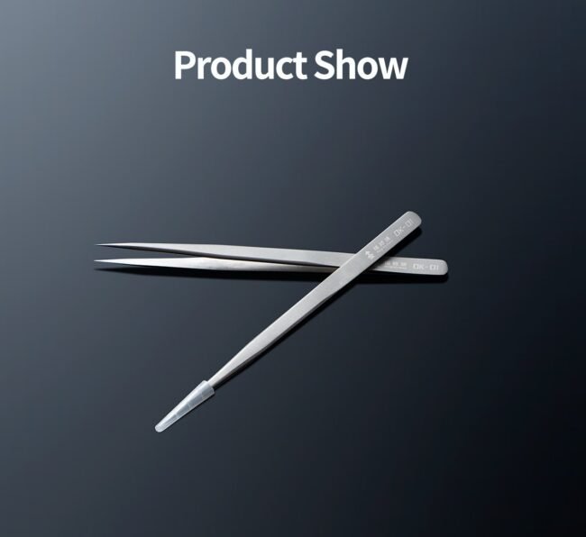 Tweezer Precise Long Sharp Tips Repair Man OK-01 - Image 3