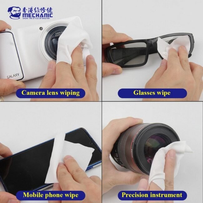 MECHANIC Touch Screen Cleanroom Wipes  100 pcs / Pack - Image 2