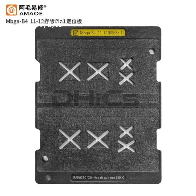 Mbga B4 iPhone CPU (A11-12 8in1) Magnetic Reballing Fixture - Image 3