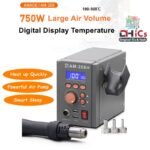 AMAOE AM-208 Desoldering Rework Station Heat Gun