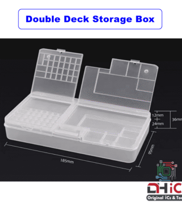 Double Deck Plastic Storage Tool Box