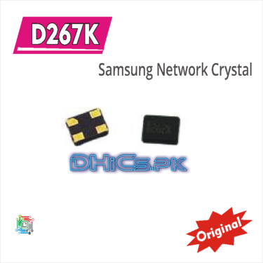 D267K 100% Original Network iC SAMSUNG NETWORK CRYSTAL IC BLACK Use E1200Y , B110 , B310
