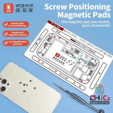 YCS Screw Organizing Magnetic Mat 14+14Plus