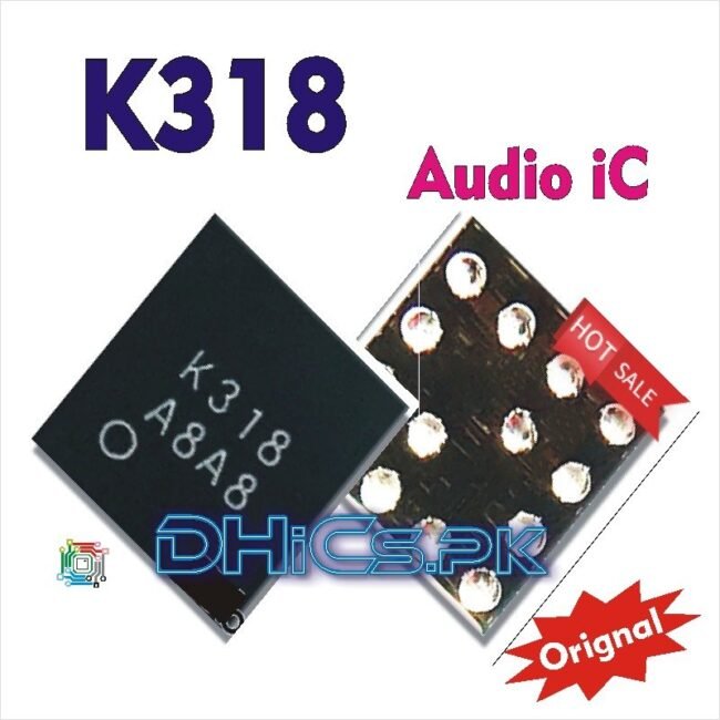K318 100% Original iC Redmi 4A/NOTE 4X Audio Ring Codec Redmi 5A Note 4, MI Y1