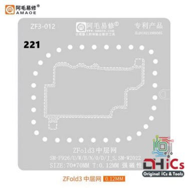 AMAOE ZFold3 SM-F926 Middle Layer Stencil