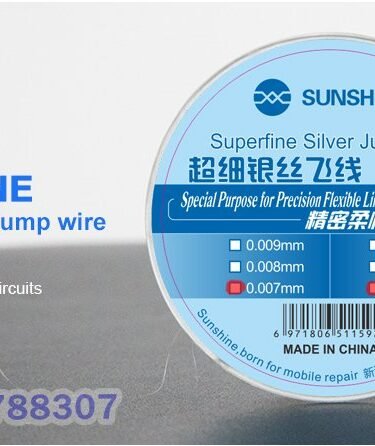 0.007MM Silver Jump Wire  200M SUNSHINE SS-007E